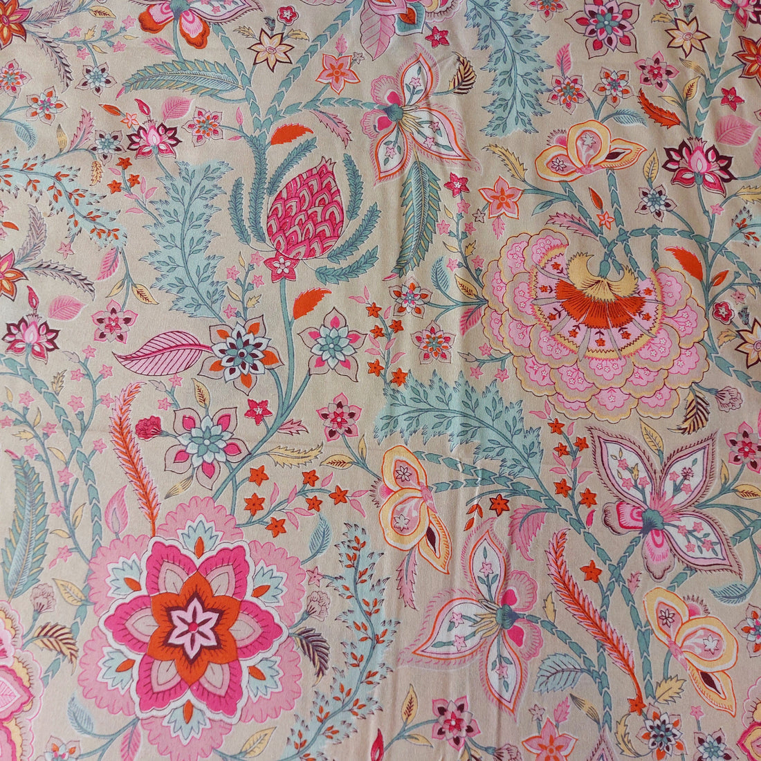 Flowering Vine - Lace Designed Pure Cotton Bedsheet Set