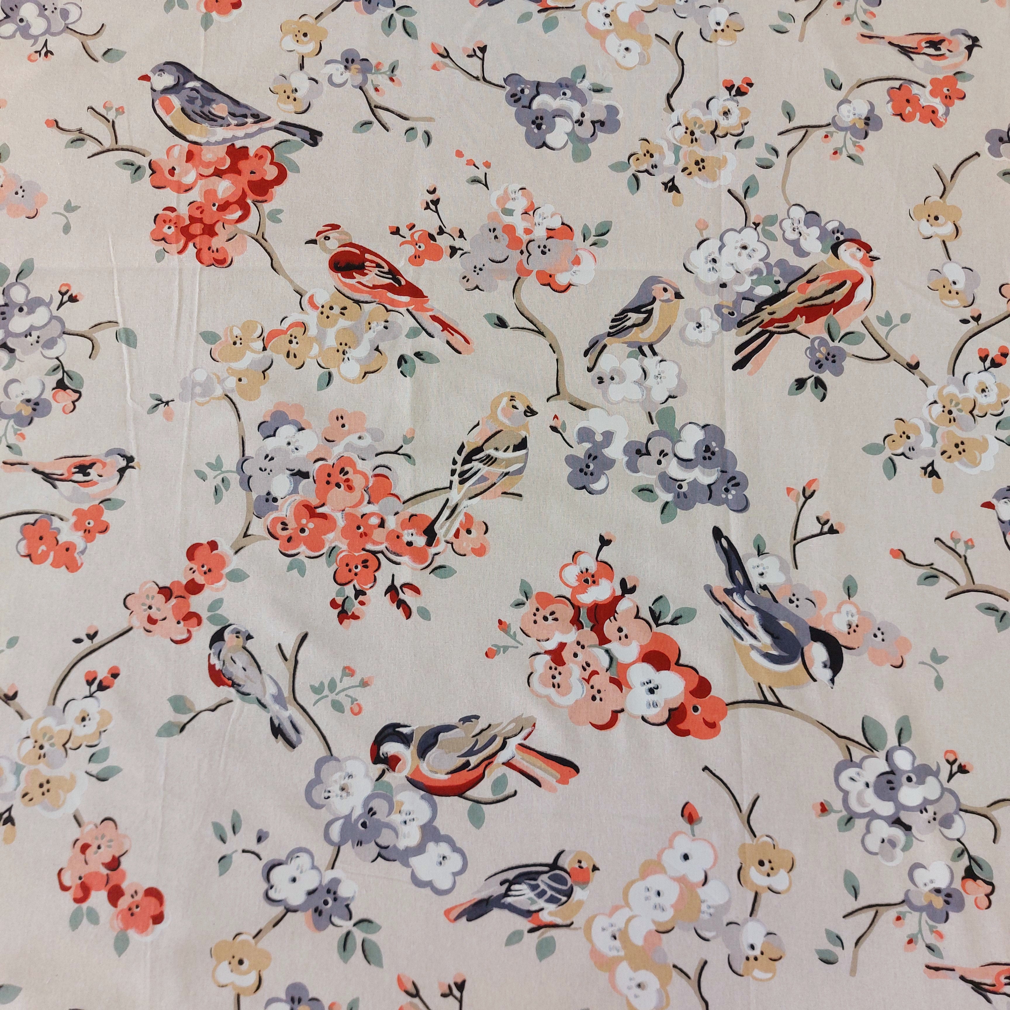 Chidiya - Lace Designed Pure Cotton Bedsheet Set