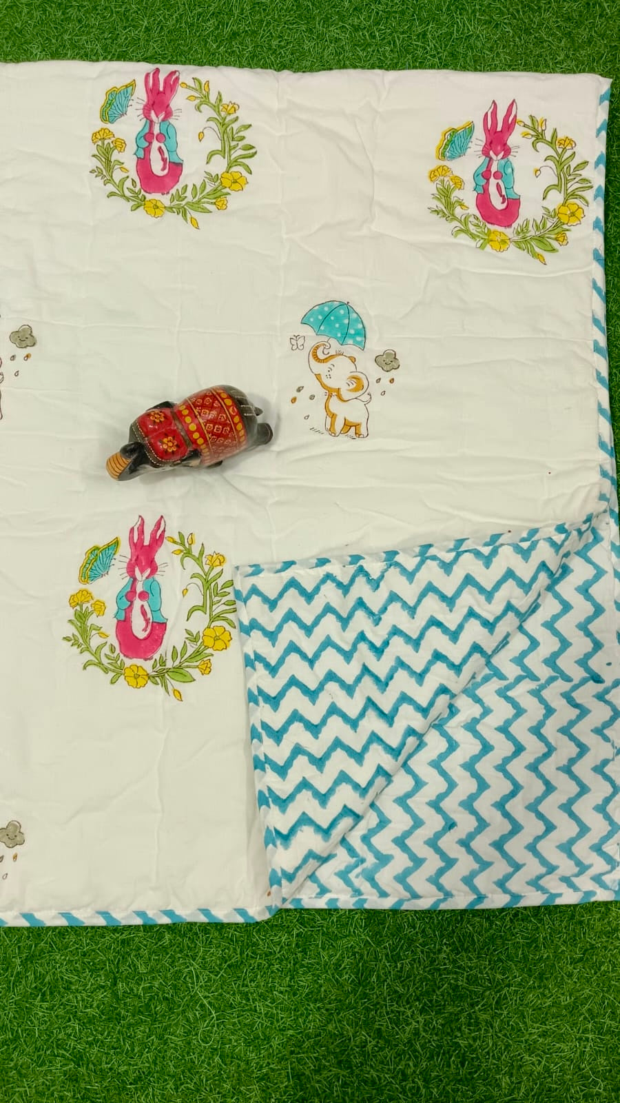 Bunny & Jumbo Jamboree - Cotton Kids Quilts The Cotton Stories