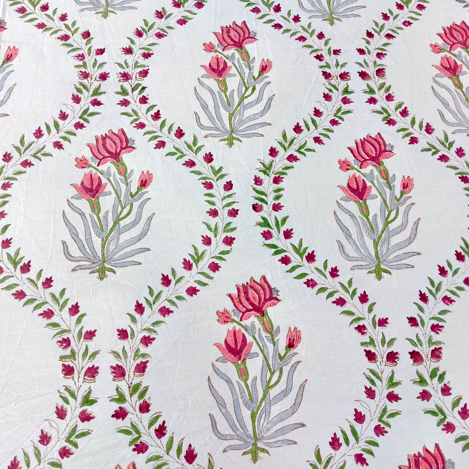 Lotus Wave - Percale Cotton Bedsheet Set