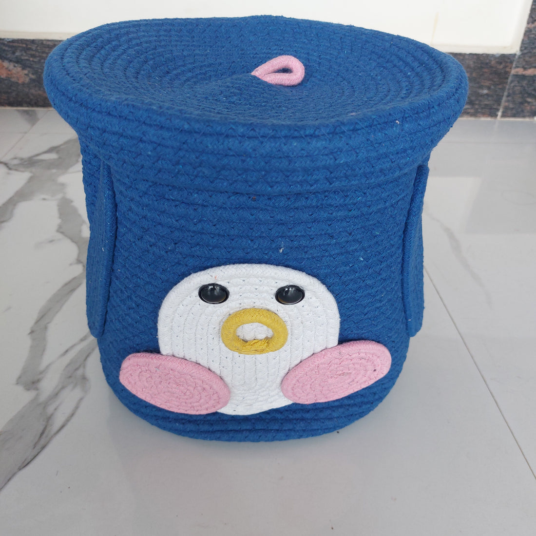 Oswald Penguin (Blue) - Multipurpose Storage Boxes The Cotton Stories