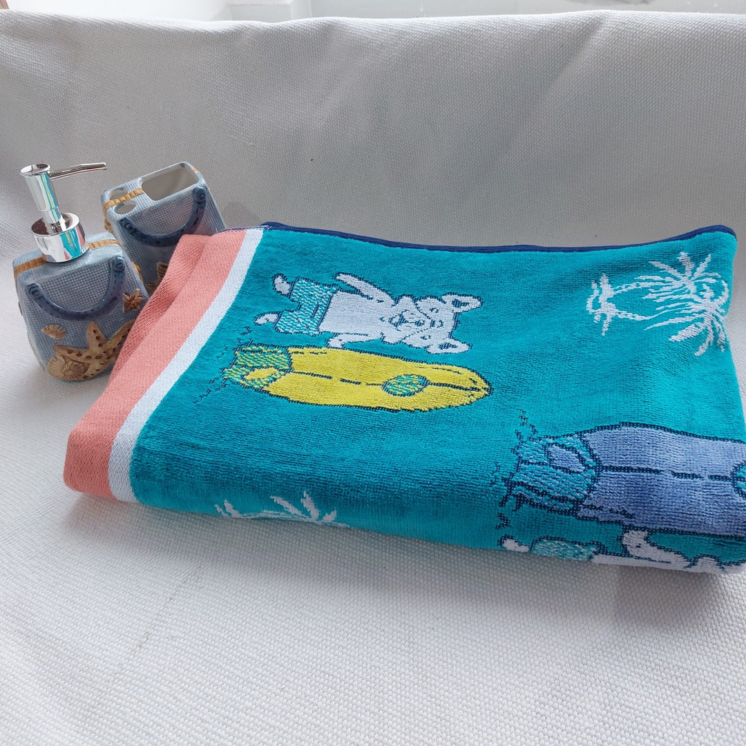 Teddy Bear Surf - GSMTowel The Cotton Stories