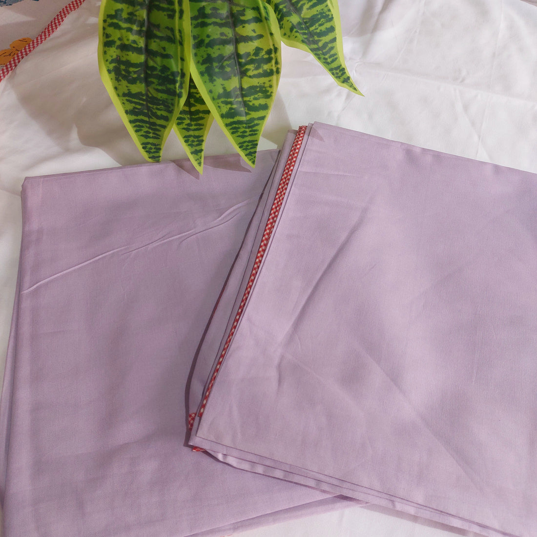 Plain Lavender - Set of 2 Chadar / Single Layer Dohar