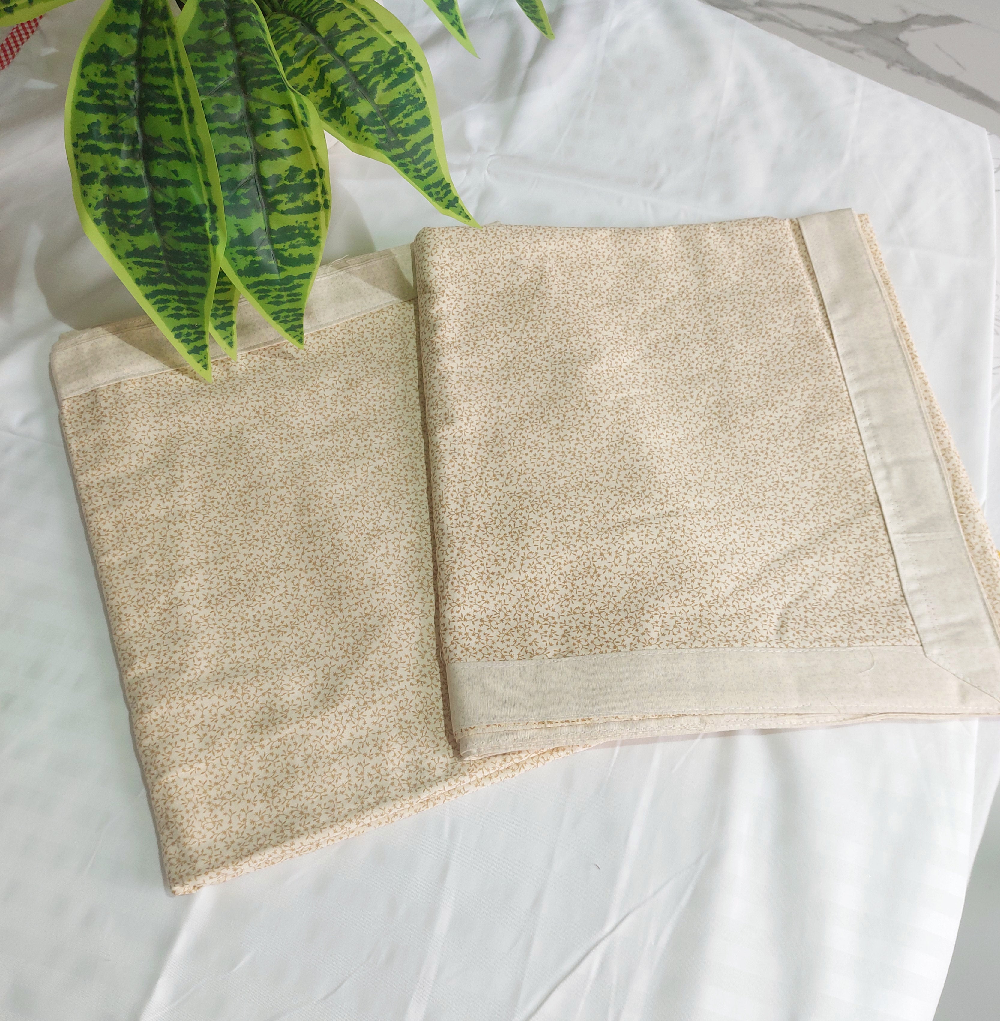 Floral motifs - Set of 2 Chadar / Single Layer Dohar