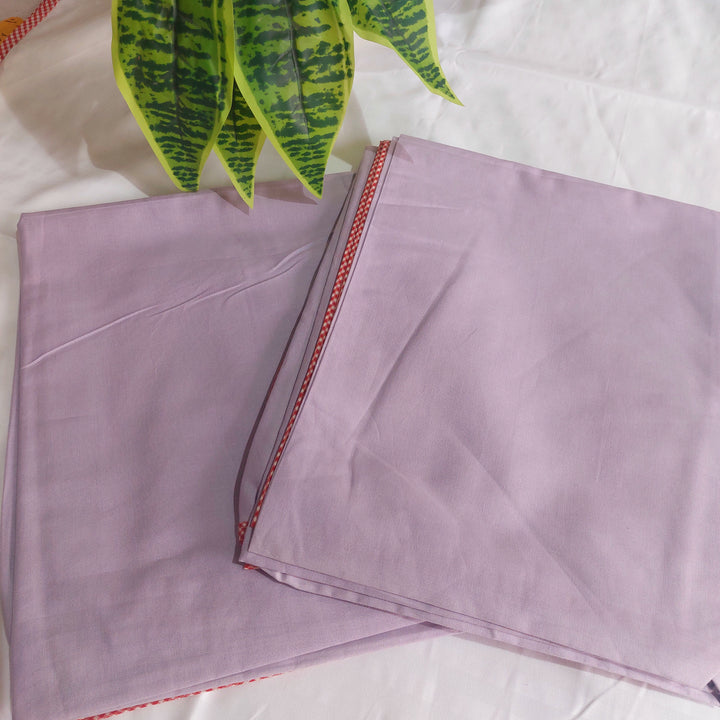 Plain Lavender - Set of 2 Chadar / Single Layer Dohar