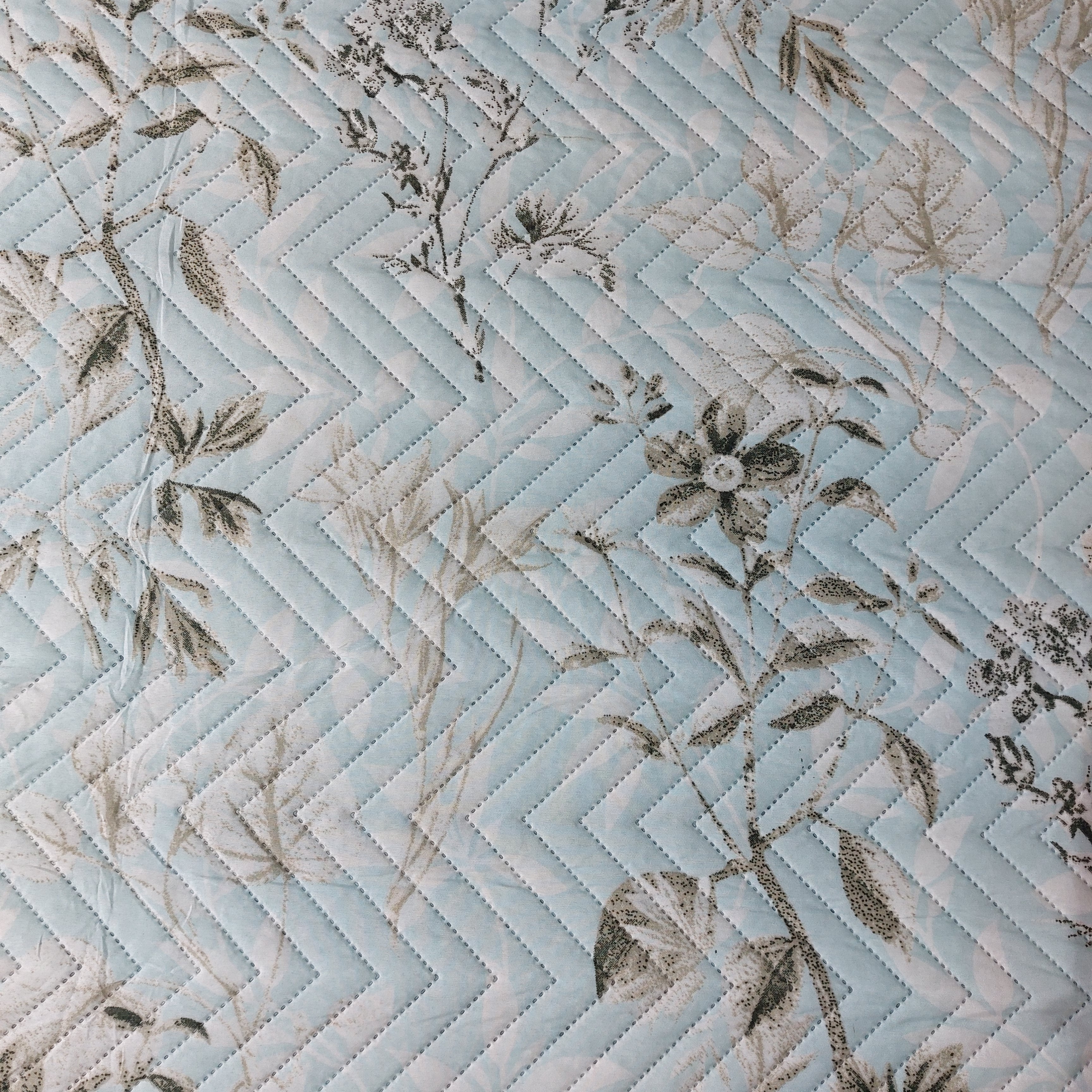 Azzuro - Cotton Quilted Bedcover Set