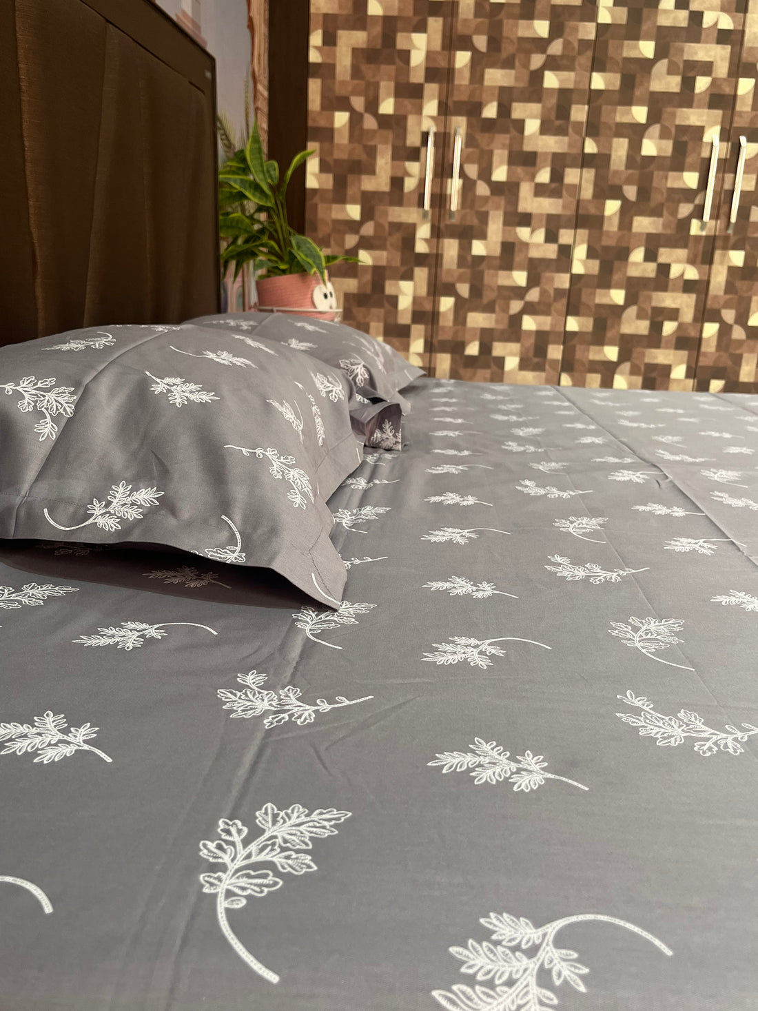 Shades of Grey - Pure Cotton Luxury Bedsheet Set